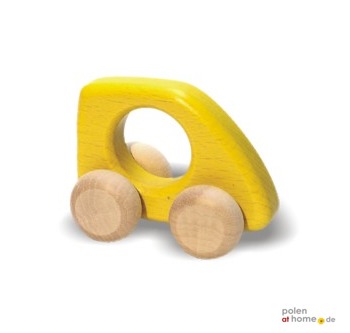 BAJO, Holzspielzeug, Auto, Greifling, farbig
