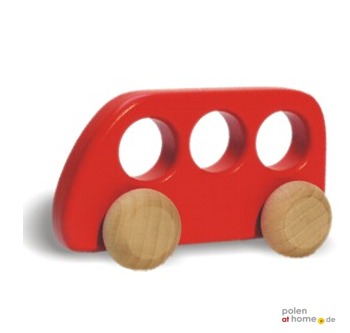 BAJO, Holzspielzeug, Bus, Greifling