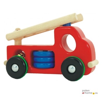 BAJO, Holzspielzeug, Feuerwehr, gro�
