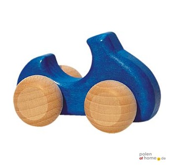 BAJO, Holzspielzeug, Auto Cabrio, farbig