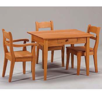 Kinderm�bel:Kindertisch mit Schublade
